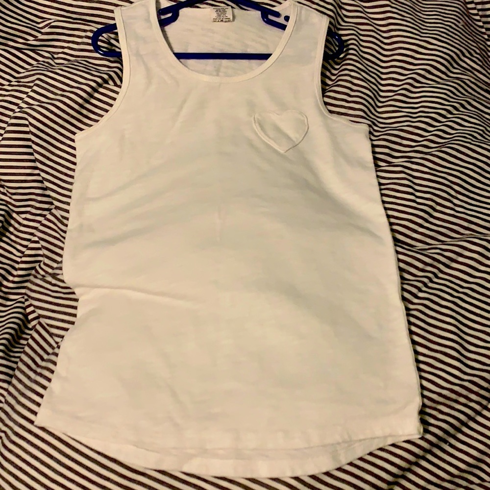 Crewcuts white tank